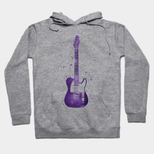 T-Style Electric Guitar Universe Texture Hoodie